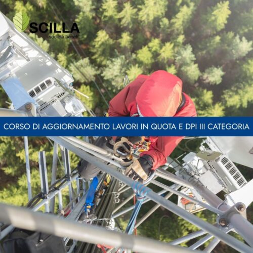 Corso di aggiornamento lavori in quota e DPI III categoria