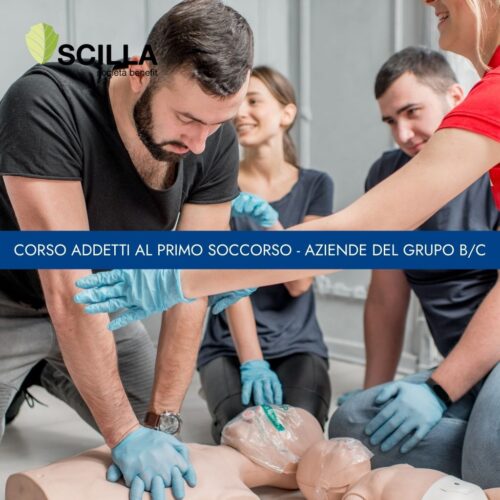 Corso di formazione addetti al primo soccorso- aziende del gruppo B/C