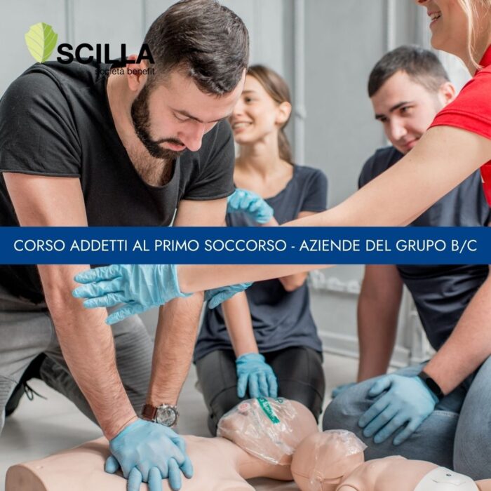 Corso di formazione addetti al primo soccorso- aziende del gruppo B/C