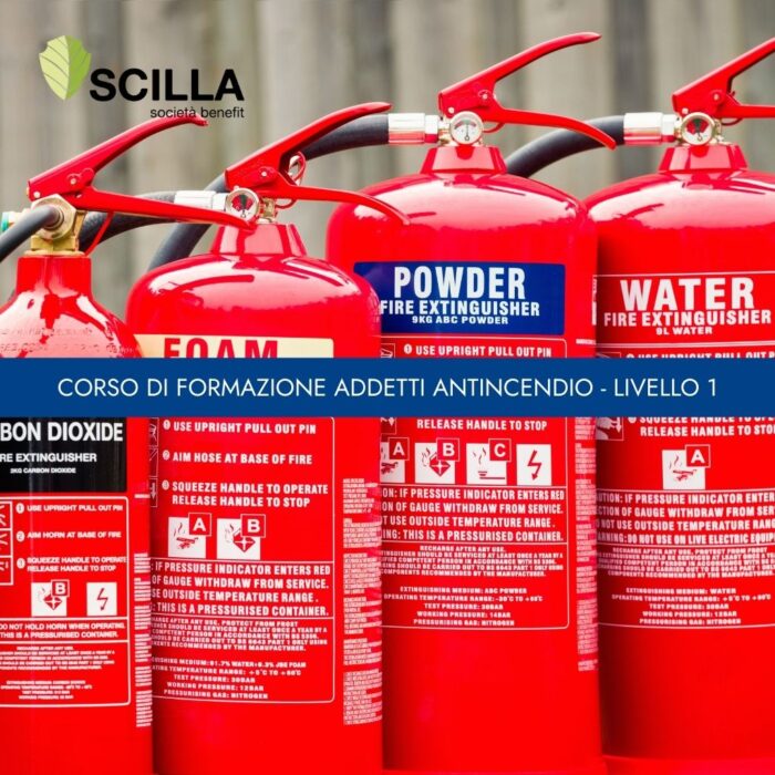 Corso di formazione addetti antincendio - livello 1