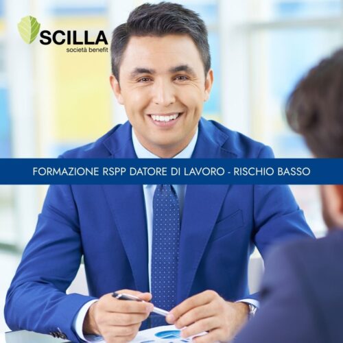 Corso di formazione - datori di lavoro RSPP rischio basso