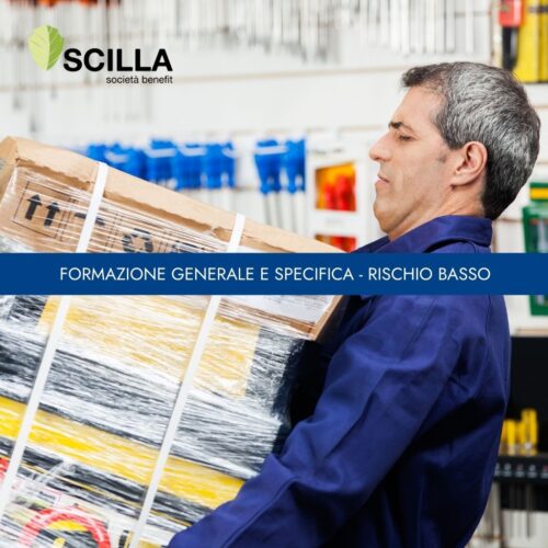Corso di formazione generale e specifica- lavoratori rischio basso