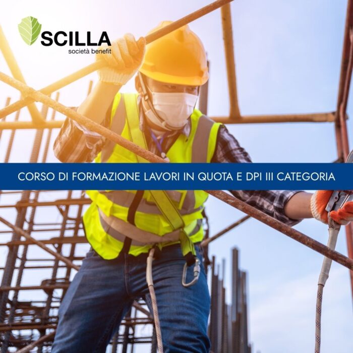 Corso di formazione lavori in quota e DPI III categoria