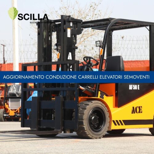 Corso di aggiornamento addetti alla conduzione di carrelli industriali semoventi