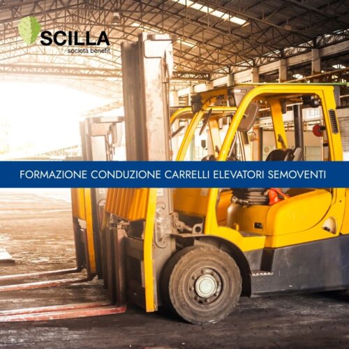 Corso di formazione per addetti alla conduzione di carrelli elevatori semoventi con conducente a bordo (Modulo Giuridico-normativo-Teorico)