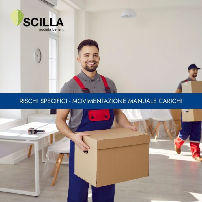 Formazione rischi specifici- Rischio movimentazione manuale dei carichi