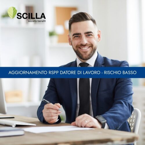 Corso di aggiornamento RSPP Datore di lavoro- Rischio basso