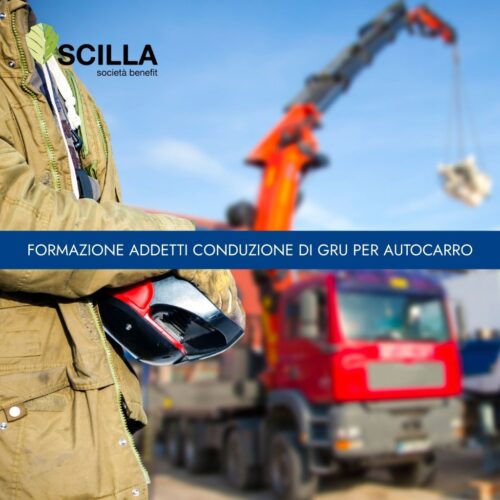 Corso di formazione per addetti alla conduzione di gru per autocarro (Modulo Giuridico-normativo-Teorico)
