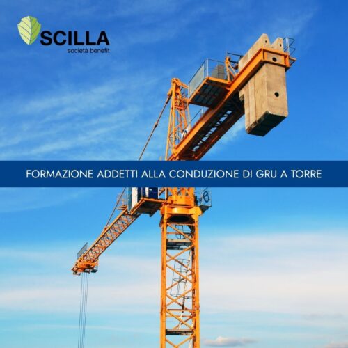 Corso di formazione per lavoratori addetti alla conduzione di gru a torre (Modulo Giuridico-normativo-Teorico)