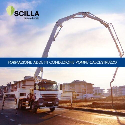 Corso di formazione per lavoratori addetti alla conduzione di pompe per calcestruzzo (Modulo Giuridico-normativo-Teorico)