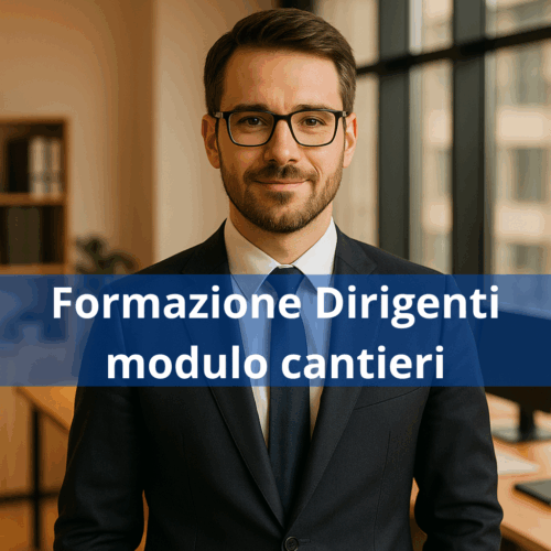 NEW ASR 2025- Corso di formazione Dirigenti modulo cantieri