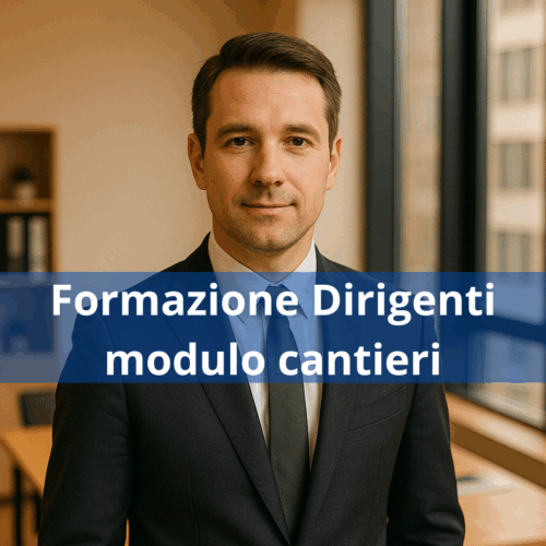 NEW- ASR 2025 Corso di formazione - Dirigenti modulo cantieri